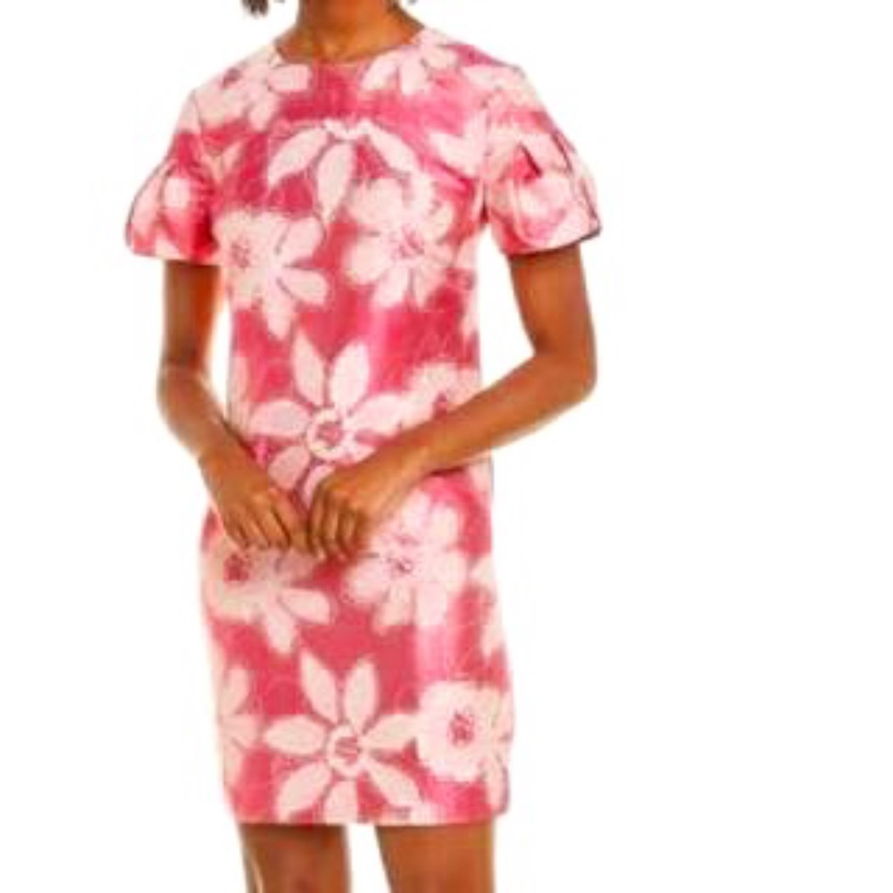 Pink Floral Trina Turk Dress